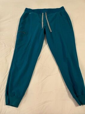 Figs Pacific Blue Scrub Joggers - XL